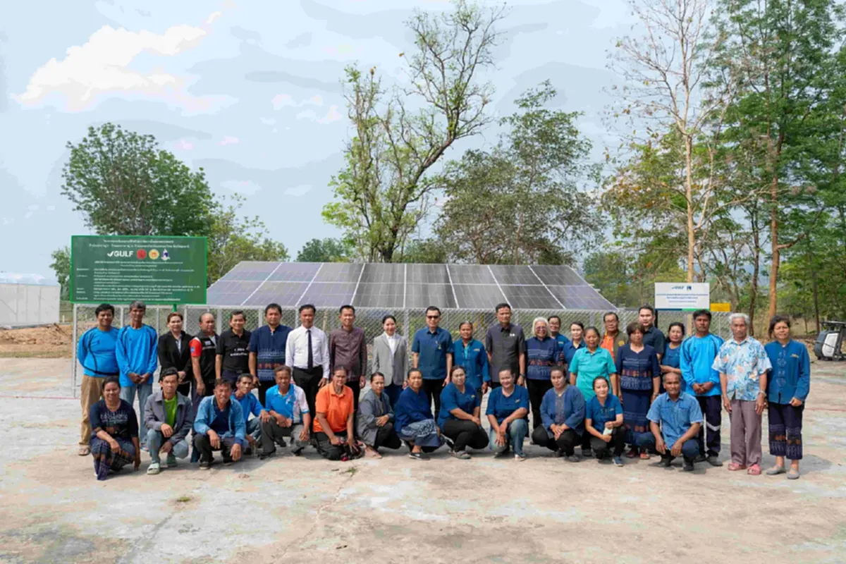 GULF ผนึก ปิดทองหลังพระฯ ชูความเชี่ยวชาญด้านพลังงานหมุนเวียน