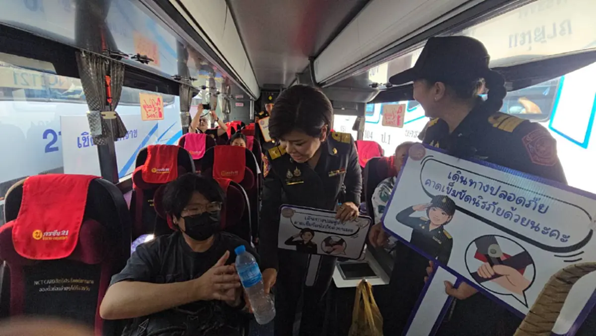 บขส. โคราชคนแน่น! ขนส่งยันมีรถเพียงพอส่งคนกลับกรุง 24 ชม.