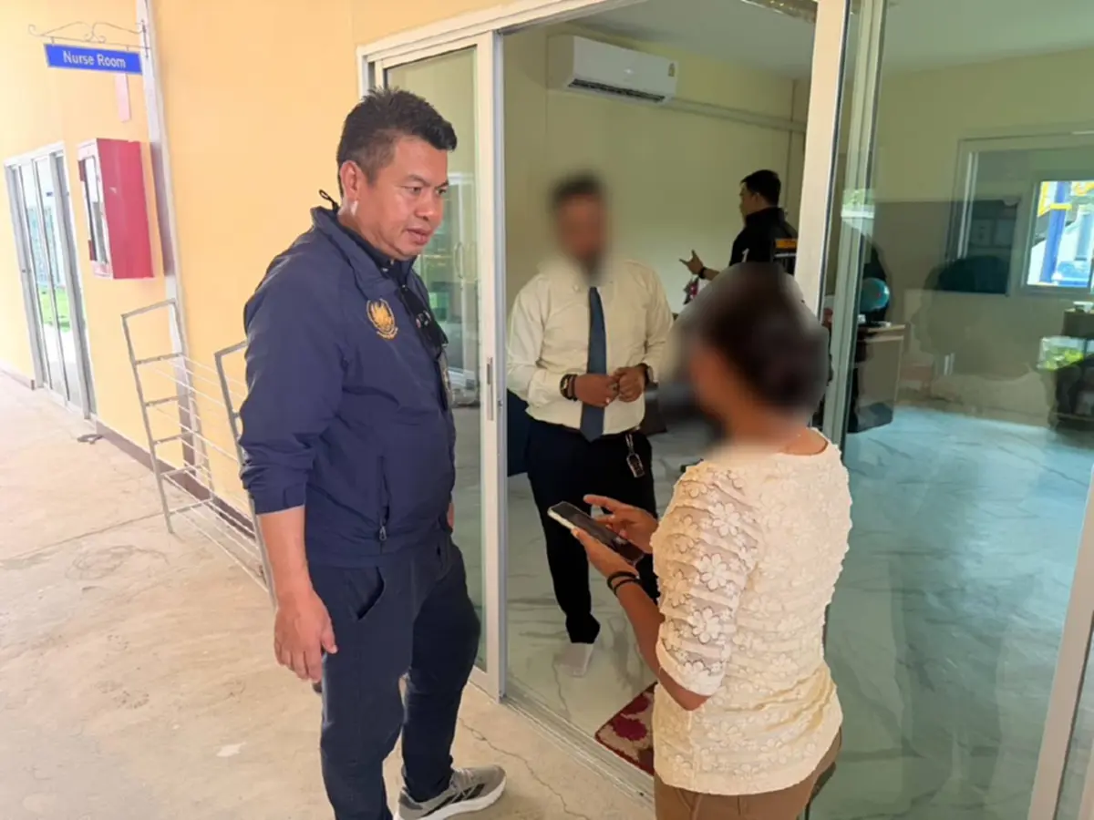 สืบ ตม.1 ร่วมกับจัดหางาน และตำรวจประเวศ จับโรงเรียนนานาชาติเถื่อน