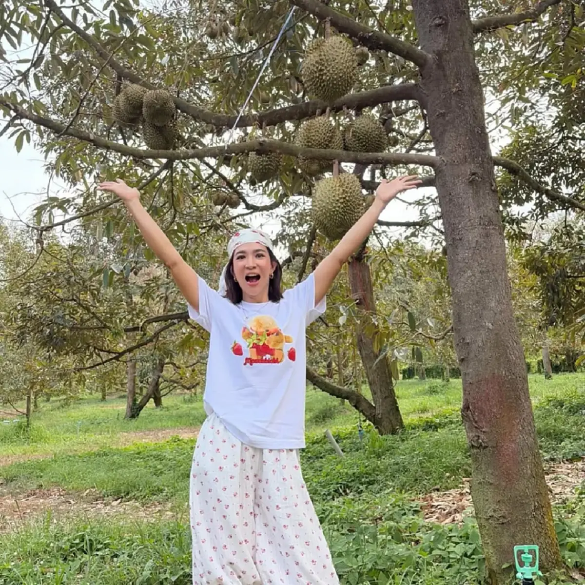 เรียบง่ายแต่สุขใจ ชลิต เฟื่องอารมย์ วัย 77 ใช้ชีวิตในสวนทุเรียน