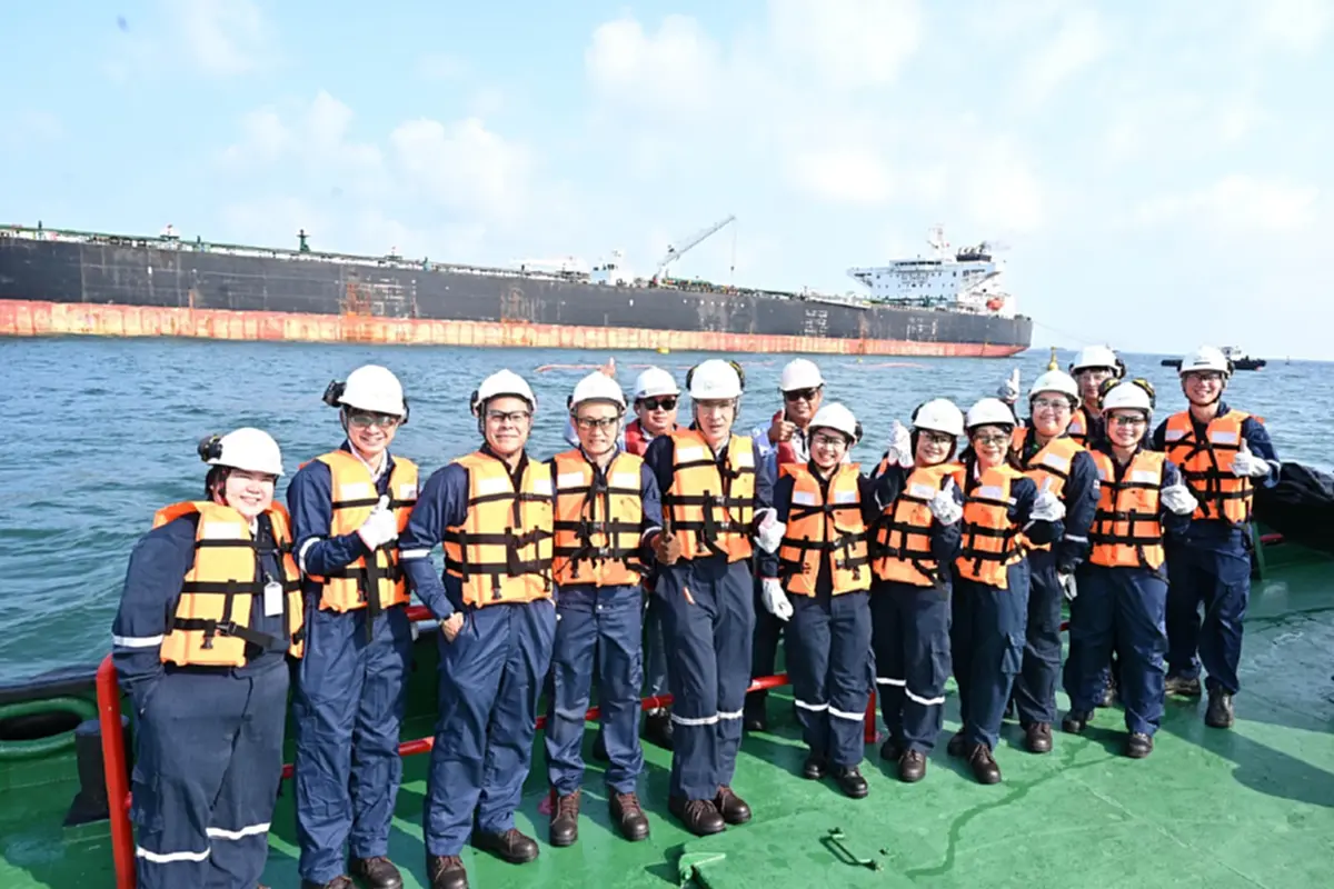 ถึงไทยแล้ว บางจากฯเผยปริมาณน้ำมันดิบล่าสุด เรือจากตะวันออกกลาง