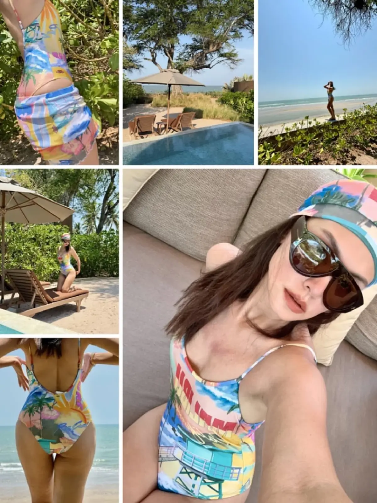 ชาย-วิกกี้ อวดหุ่นแซ่บแพ็คคู่ เช็กอินหัวหิน ลูกๆ ร่วมเฟรมอบอุ่น