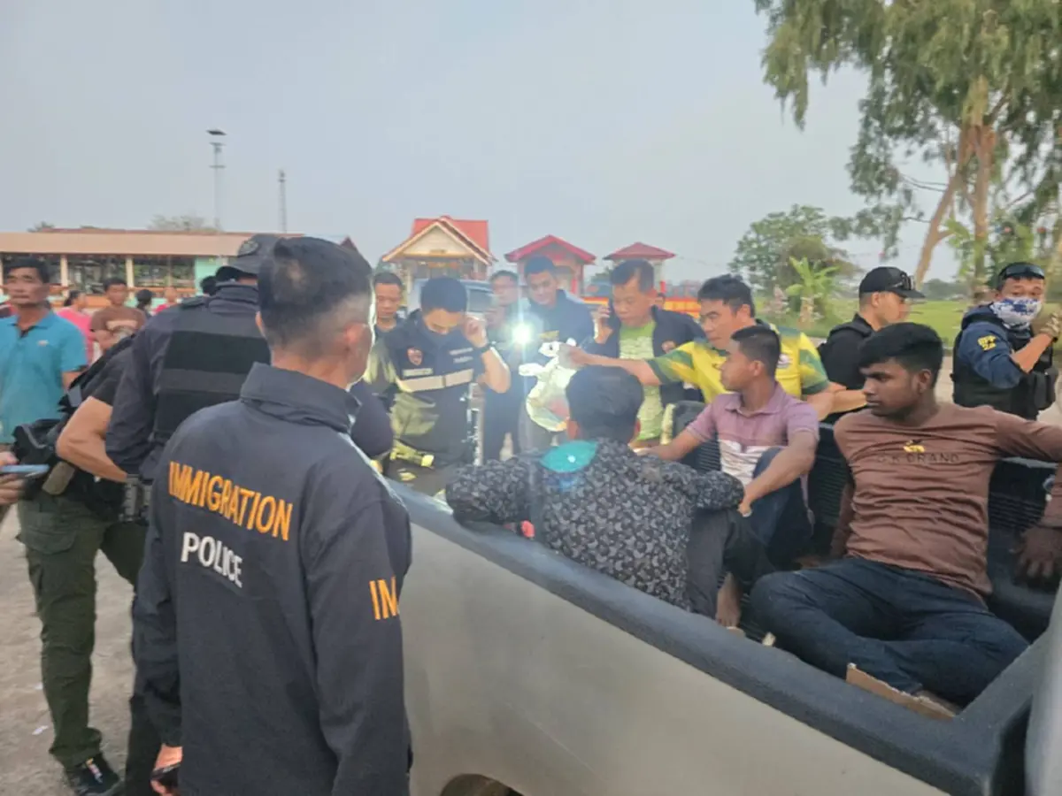 ตม.หนองคายรวบหนุ่มเขมร! ขนต่างด้าวข้ามแดน กบดานปทุมฯ