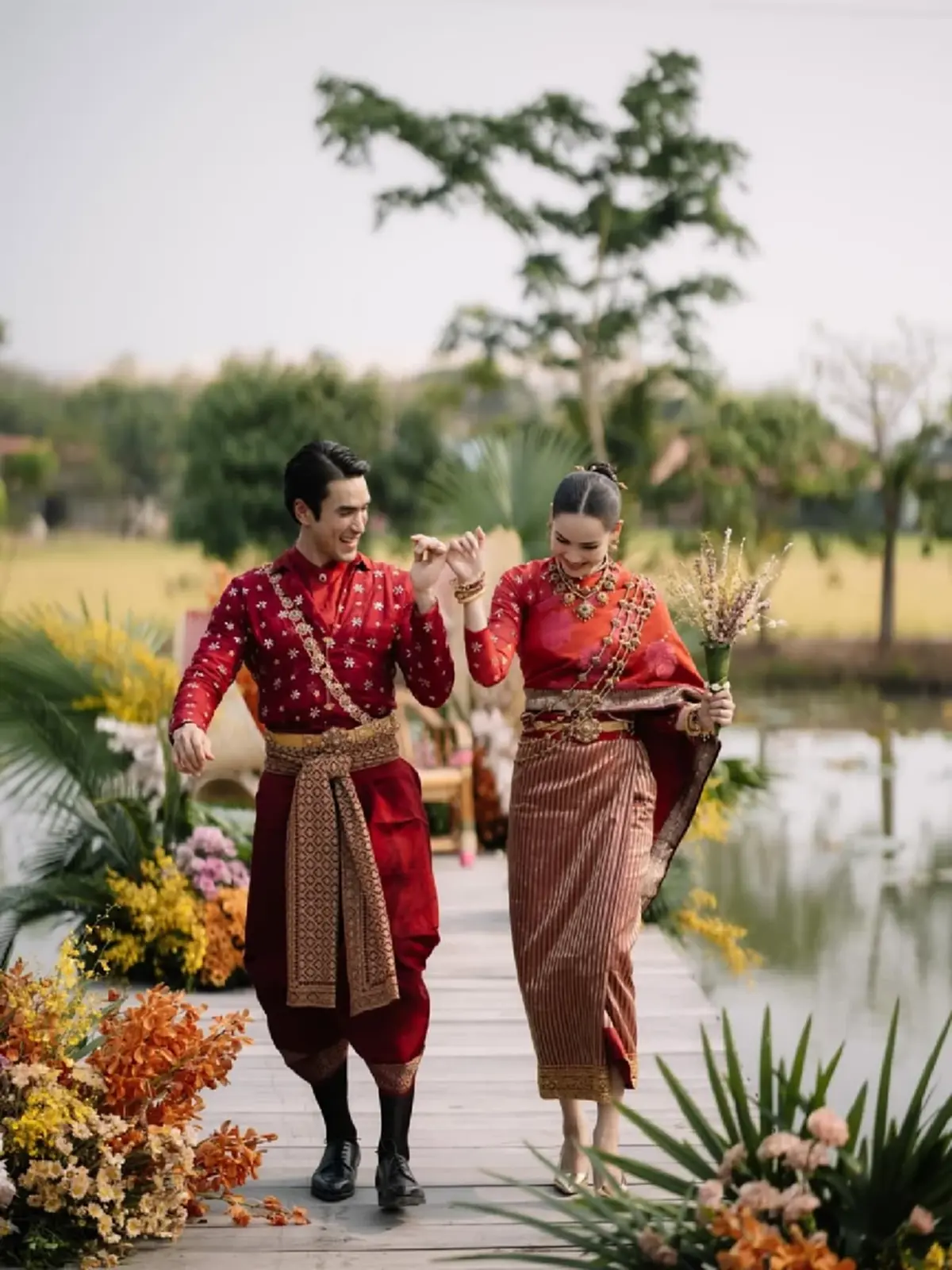 ดราม่า ณเดชน์–ญาญ่า เจอเขมรเคลมพิธีแต่งงาน  ชาวเน็ตไทยโต้เดือด