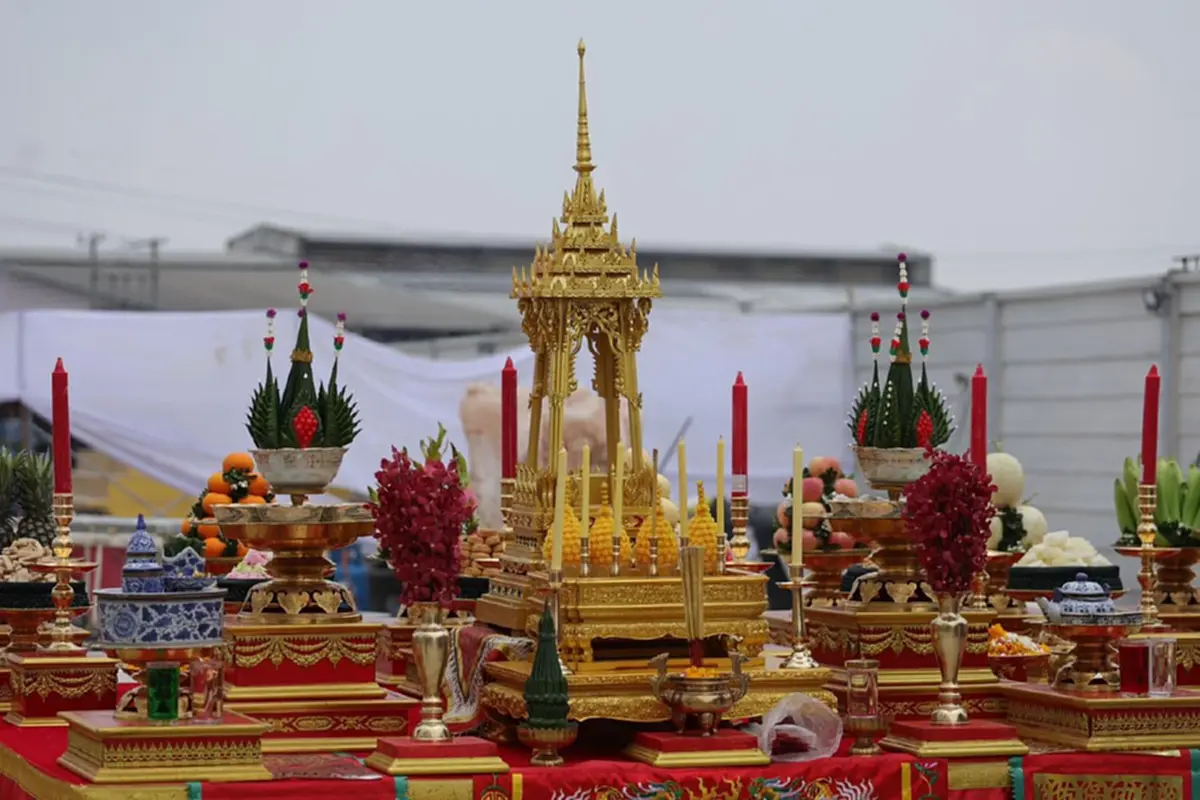 เลขหางประทัด บุ๋ม ปนัดดา จัดพิธีหล่อไฉ่ซิงเอี๊ยะ - ไท้ส่วยเอี๊ยะ