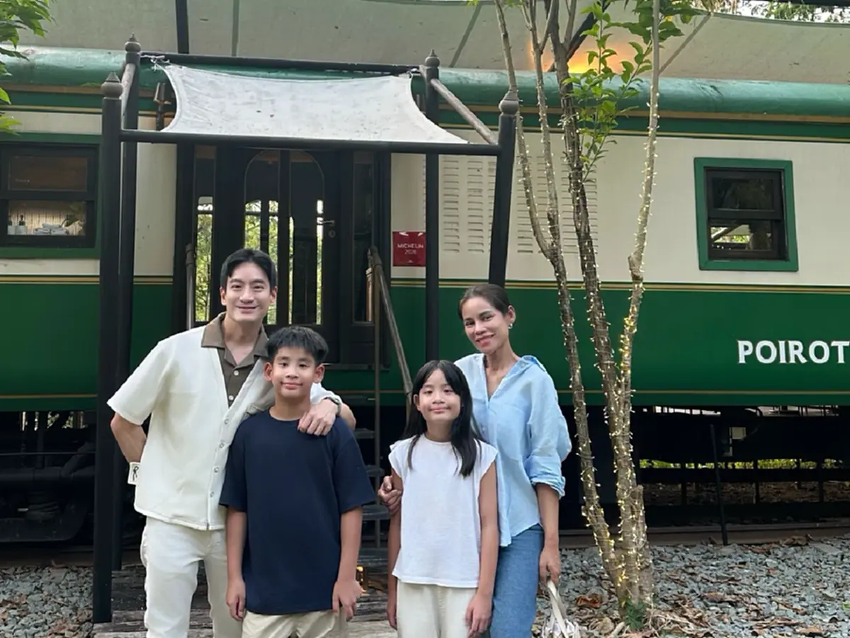 หมอโอ๊ค สมิทธิ์ พาลูกชาย เก็บผัก ชาวเน็ตแห่ชมแฝดพ่อชัดมาก