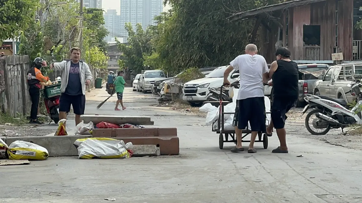 เร่งอุดช่องโหว่ผนังกั้นน้ำคลองพระโขนง สกัดน้ำหนุนท่วมคลองเตย