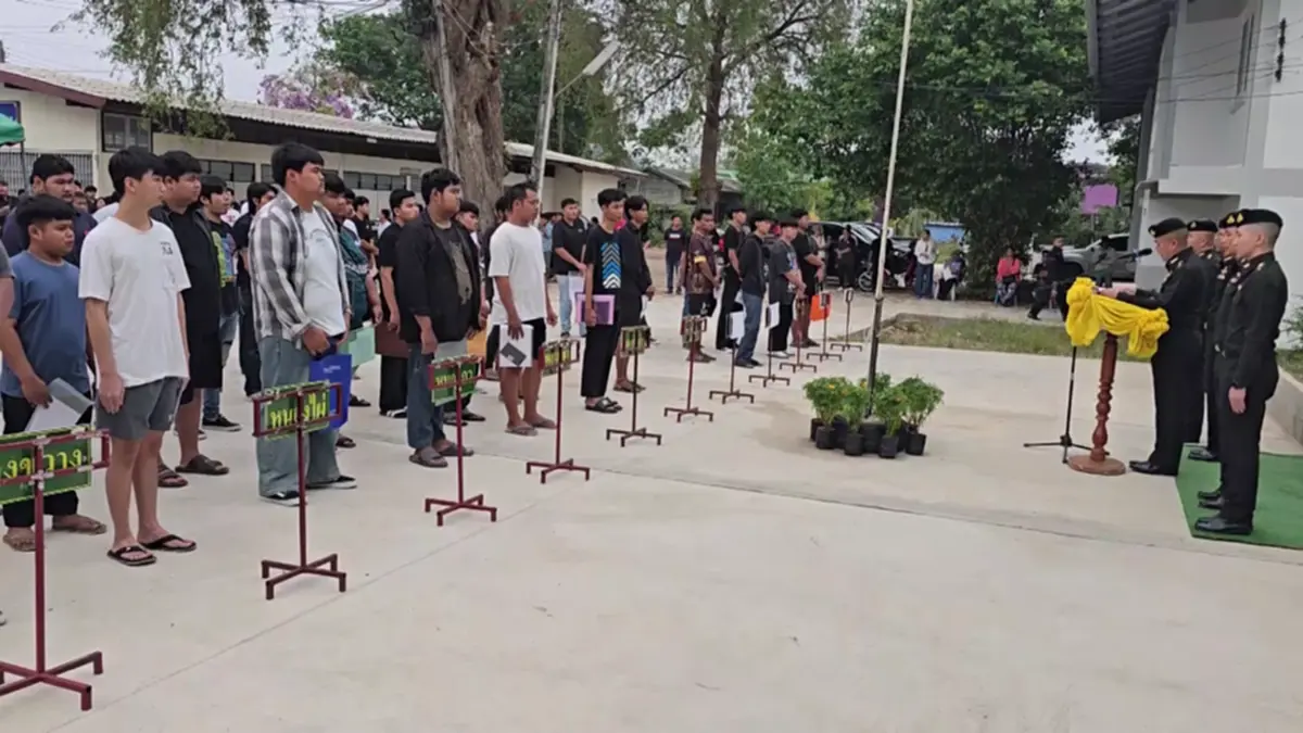 ใจเด็ด! หนุ่มอุทัยฯ สมัครทหารคนแรก ลั่นพร้อมขอรับใช้ชาติ