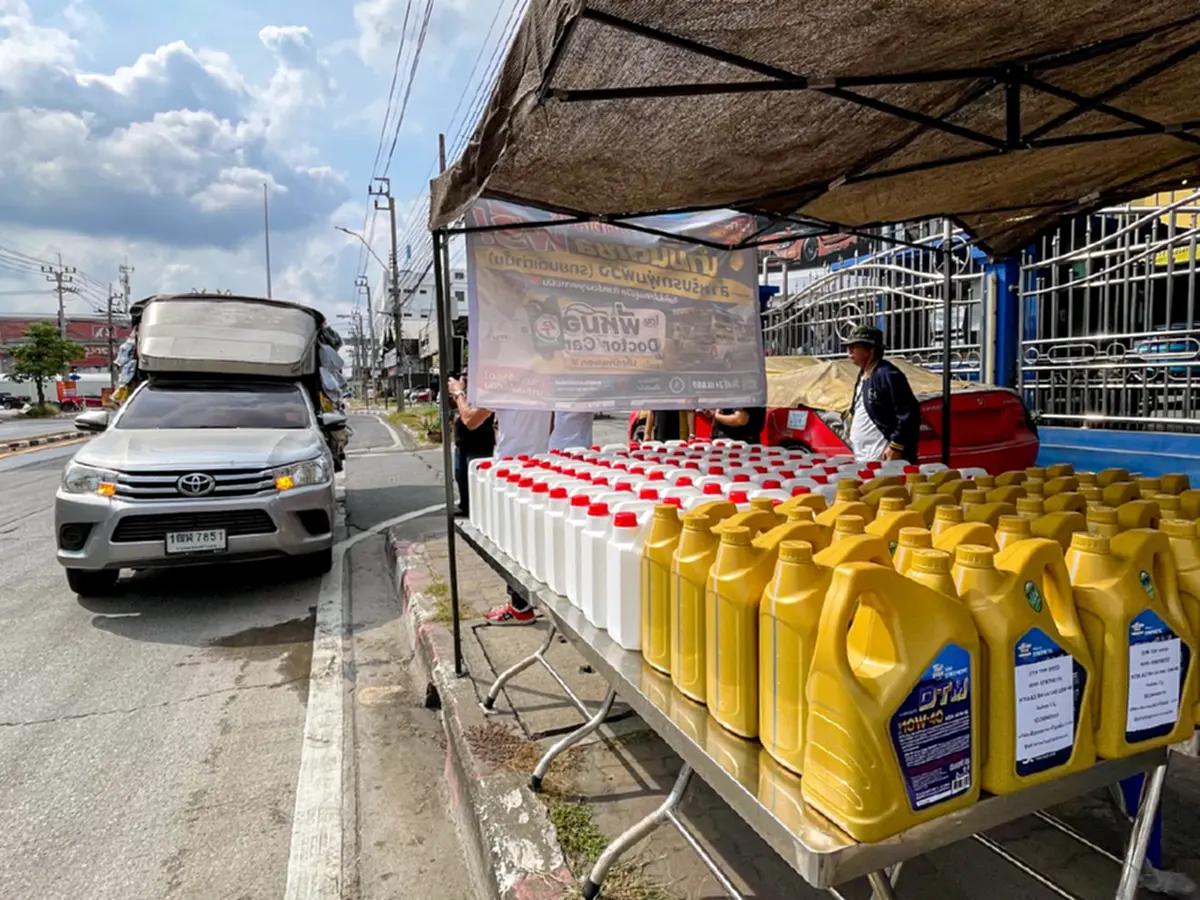 Doctor Car แจกน้ำมันดีเซลฟรี 400 ลิตร ช่วยรถพุ่มพวงสู้ราคาน้ำมัน