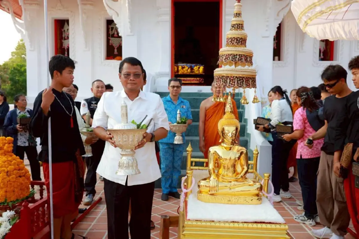 เลขโผล่ชัดกลางพิธีบวงสรวงพญานิลกาฬนาคราช งานบุญใหญ่ที่ชัยภูมิ