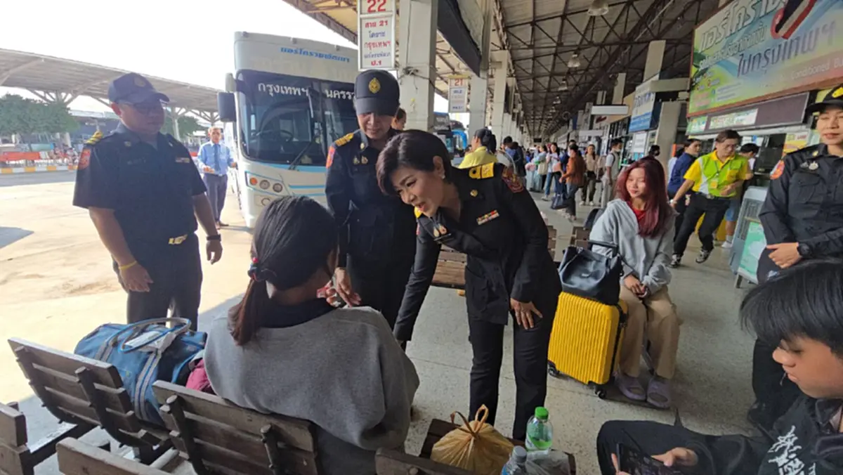 บขส. โคราชคนแน่น! ขนส่งยันมีรถเพียงพอส่งคนกลับกรุง 24 ชม.