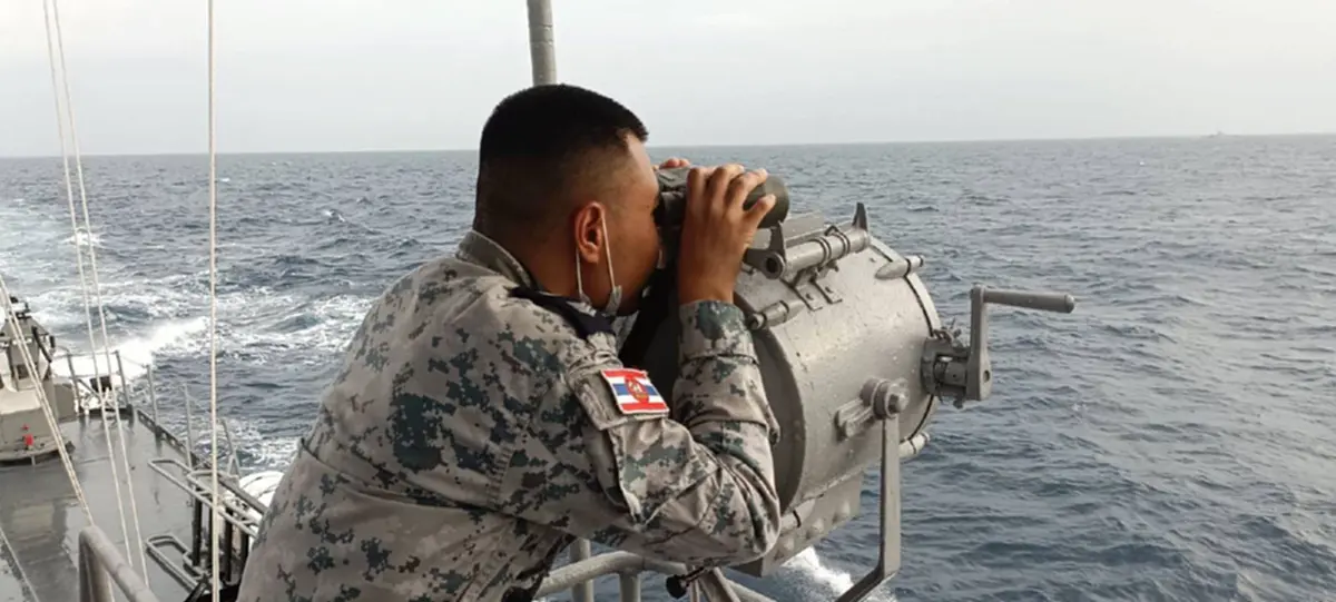 ผบ.ทร. สั่งเข้ม! เพิ่มกำลัง ทัพเรือภาค 1–2 ลุยสกัดลักลอบขนน้ำมัน