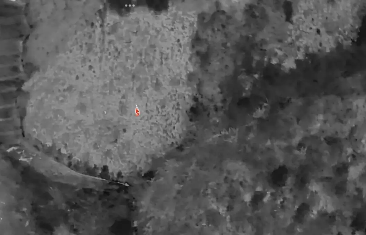 โดรนจับภาพมือเผาป่า ผู้ว่าฯ สั่งล่าตัวดำเนินคดีขั้นเด็ดขาด