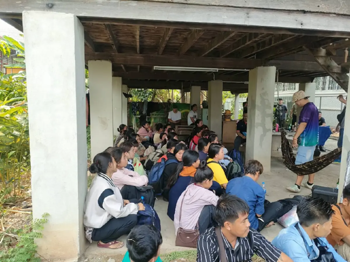 จับแรงงานเมียนมา 63 คน ซุกบ้านพักกลางพะเยา ส่งต่อพิษณุโลก