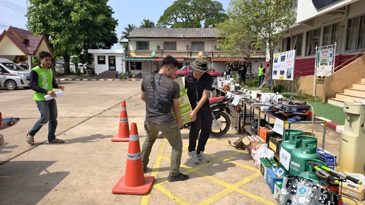 รวบจอมโจรลักทุกอย่างยันซอสพริก! ผงะโกดังของกลาง 80 รายการ