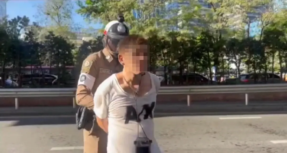 รวบหนุ่มฉวยโอกาสสงกรานต์ ลวนลามนักข่าวสาว ไม่สำนึกยังโชว์กร่าง