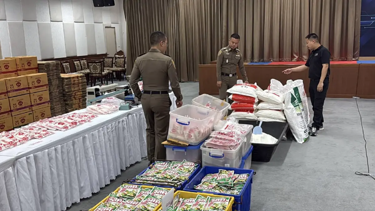 เรื่องใหญ่ ยึด ผงชูรสปลอม ล็อตมหึมา ผสมสารอันตราย ขายเกลื่อน 2 ปี