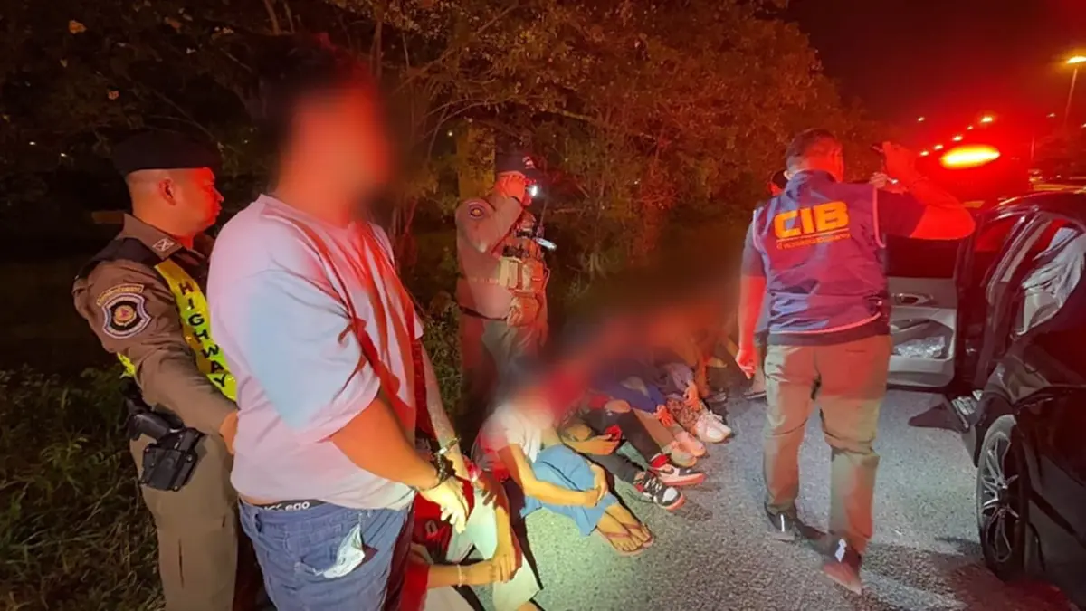 รวบขบวนการลักลอบ ขนแรงงานต่างด้าวเข้าเมืองผิดกฎหมาย