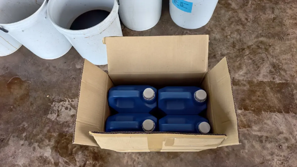 หนองคายทลายโรงงานยาแก้ไอปลอม ยึดของกลางกว่า 5.5 ล้านบาท