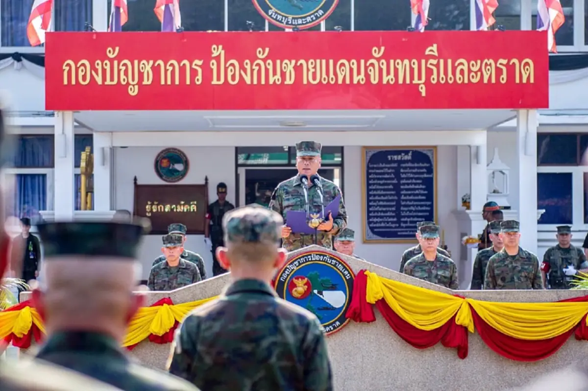 "กองทัพเรือ" ประกาศย้ำจุดยืนไม่ถอยแม้ก้าวเดียว เสริมกำลังชายแดนตะวันออก ยกระดับความพร้อมรบรับทุกภัยคุกคาม