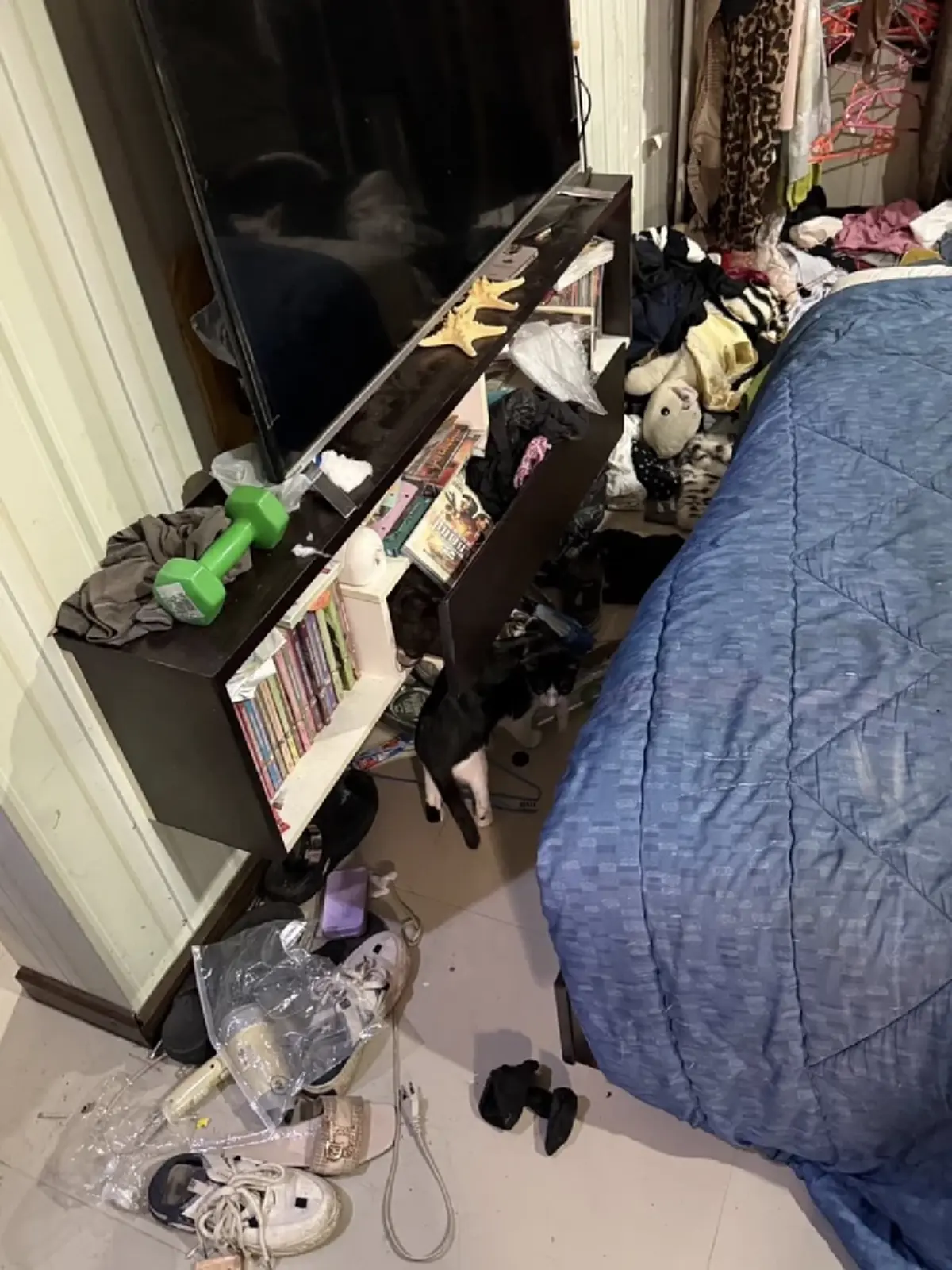 อ้วกแทบพุ่ง สาวสวยค้างค่าเช่า เปิดห้องไปเจอภาพสุดสยอง