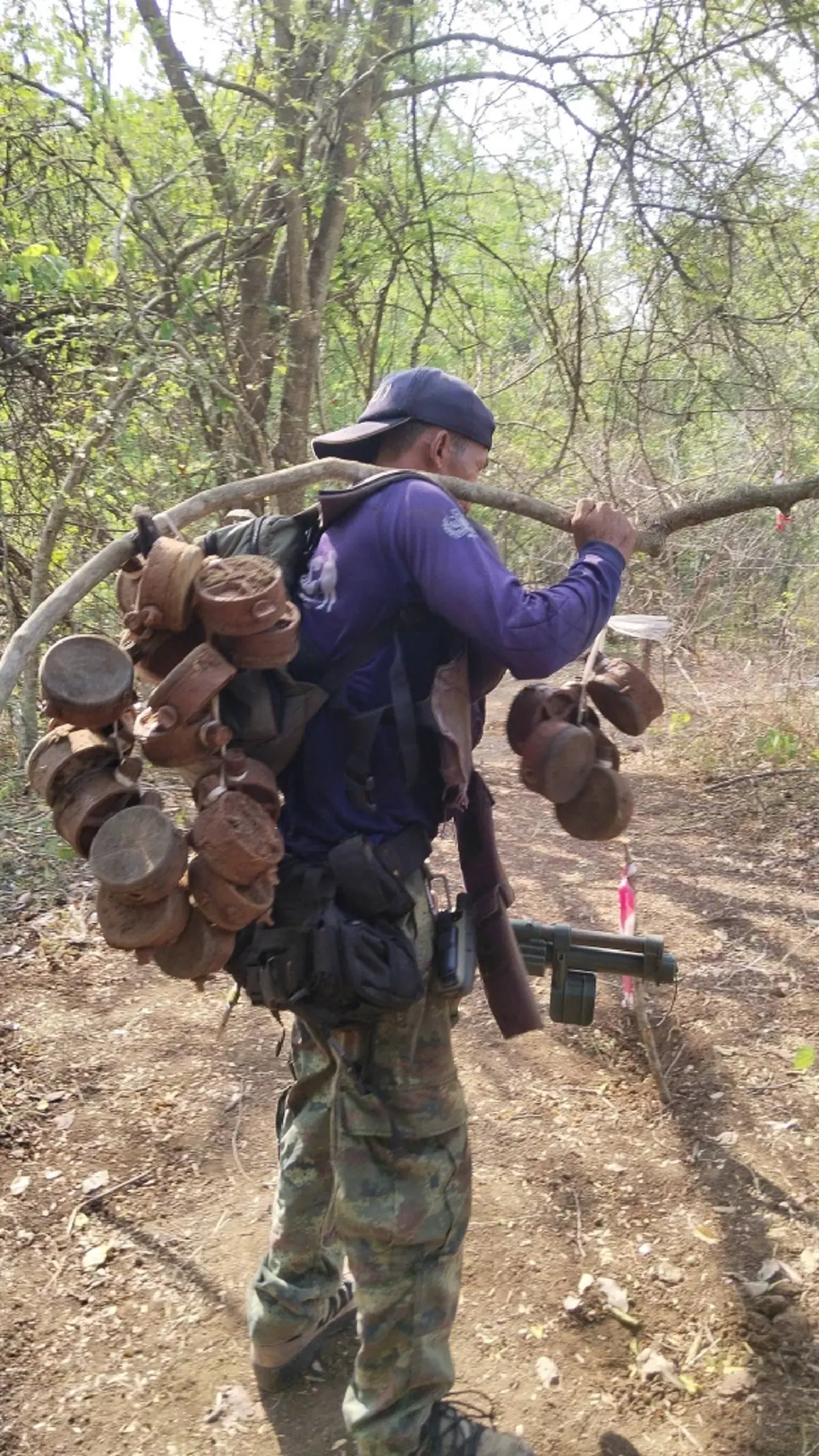 ภารกิจกู้ทุ่นระเบิดสระแก้ว วันเดียวเจอ 32 ทุ่น เคลียร์แล้ว 62%