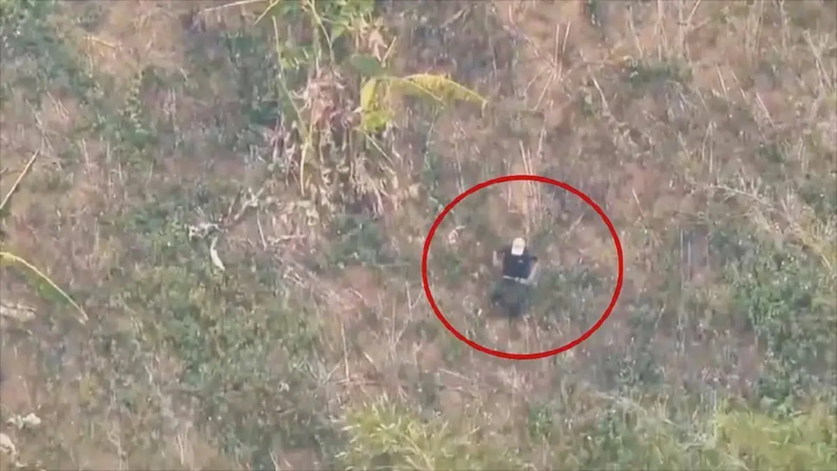 โดรนจับภาพมือเผาป่า ผู้ว่าฯ สั่งล่าตัวดำเนินคดีขั้นเด็ดขาด