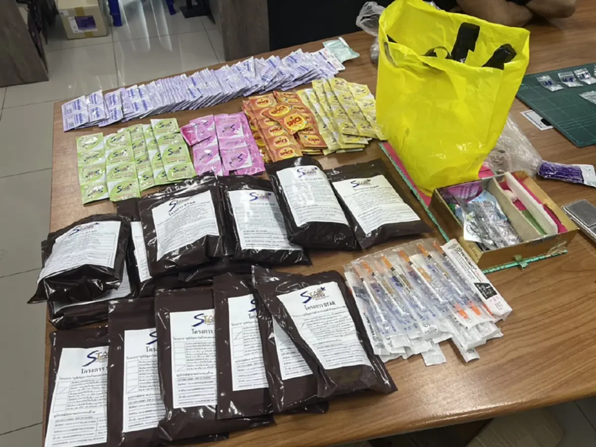 สืบดอนเมือง ร่วม ศอ.ปส.มท. รวบหนุ่มกระบี่ ค้ายาหารายได้เสริม