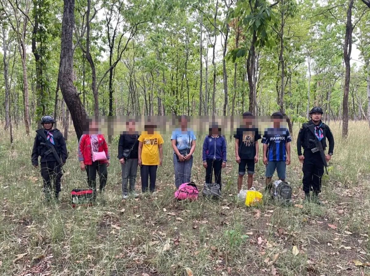 รวบ 7 คนไทยลอบข้ามแดนกลับจากปอยเปต อ้างถูกหลอกทำงาน "เช่าบัญชี"