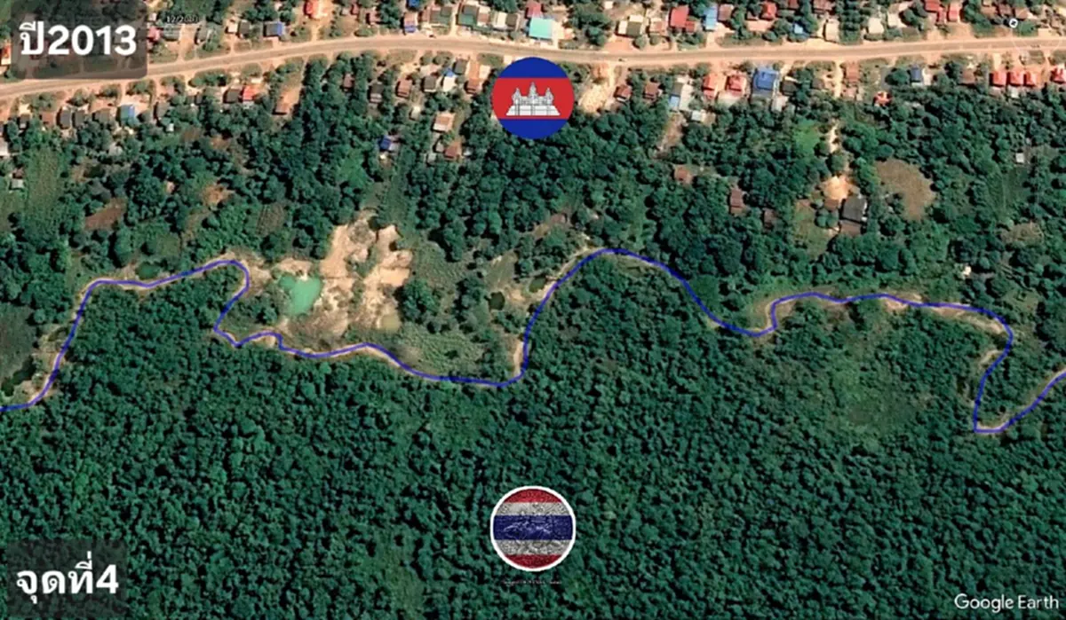 ไม่จบไม่สิ้น แฉแผน"เขมร"เปลี่ยนทางน้ำ รุกล้ำเขตแดนไทย