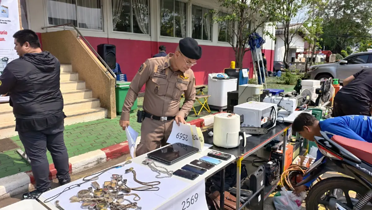 รวบจอมโจรลักทุกอย่างยันซอสพริก! ผงะโกดังของกลาง 80 รายการ