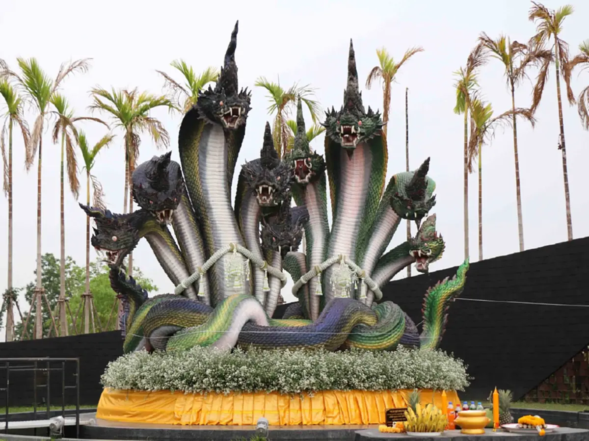 ฮือฮา! บวงสรวงมหานาคราชกาฬสินธุ์ เผยภาพในขันน้ำมนต์!