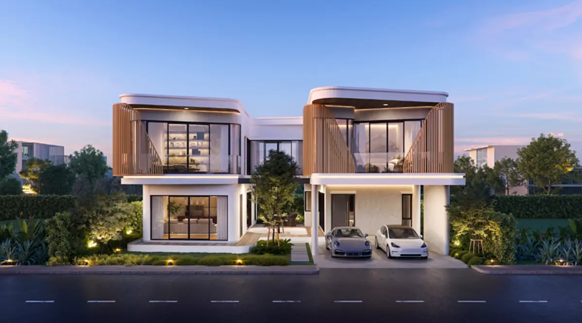 บ้าน 2 ชั้นสไตล์หรู ดูแพง