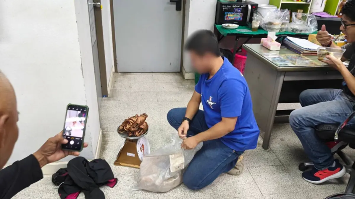 จับแก๊งลักตัดสายไฟสามพรานทำมืดทั้งตำบล ยึดทองแดงเพียบ