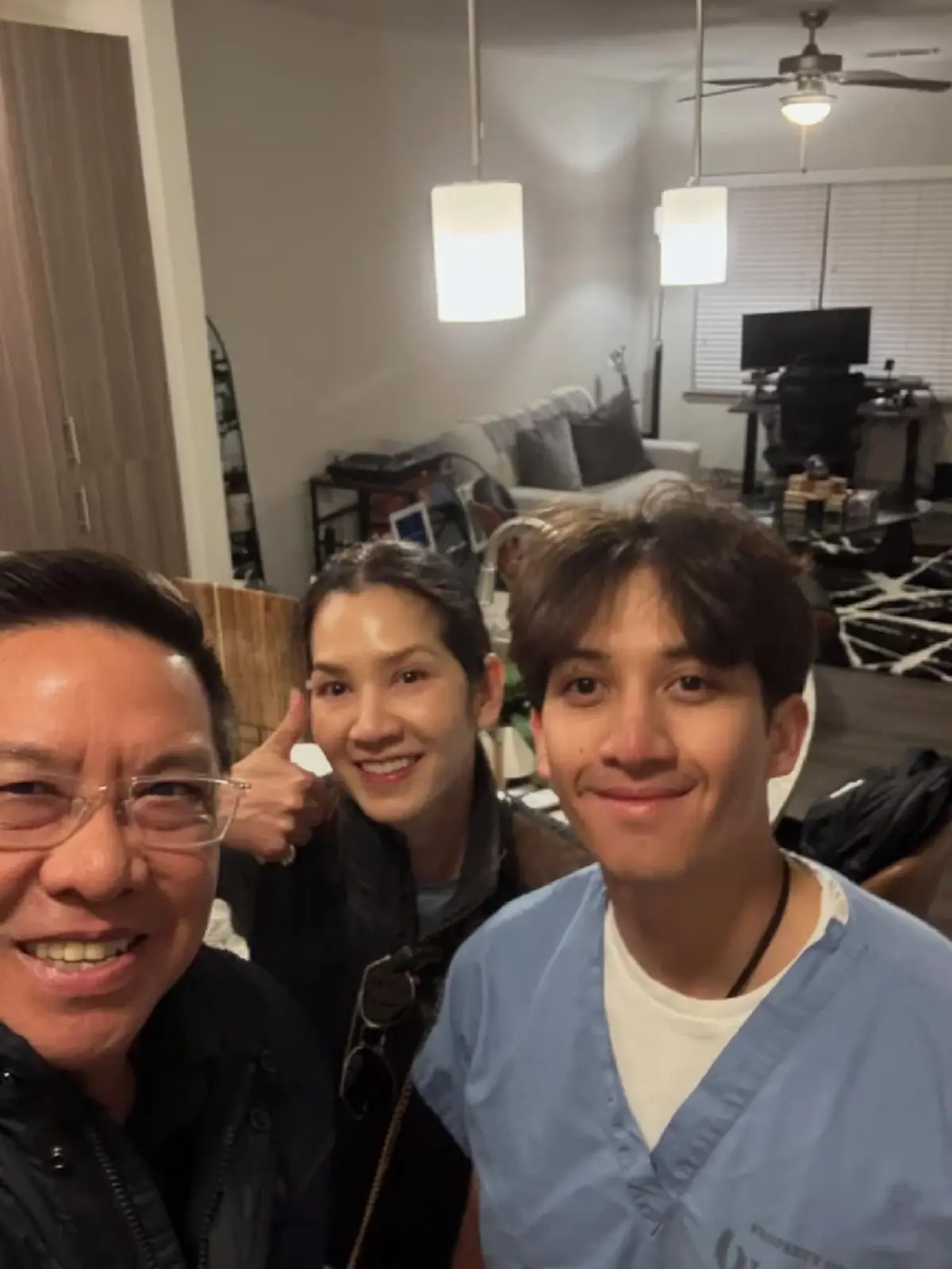 ภูมิใจ ลูกชาย บินลัดฟ้าสหรัฐฯ นุสบา  ช่วยลูกจัดหอสุดอบอุ่น