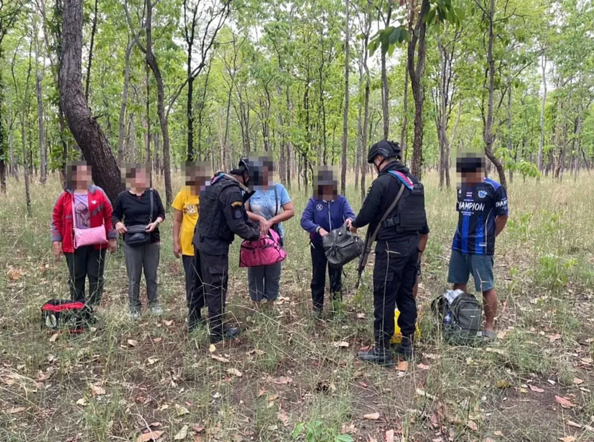 รวบ 7 คนไทยลอบข้ามแดนกลับจากปอยเปต อ้างถูกหลอกทำงาน "เช่าบัญชี"