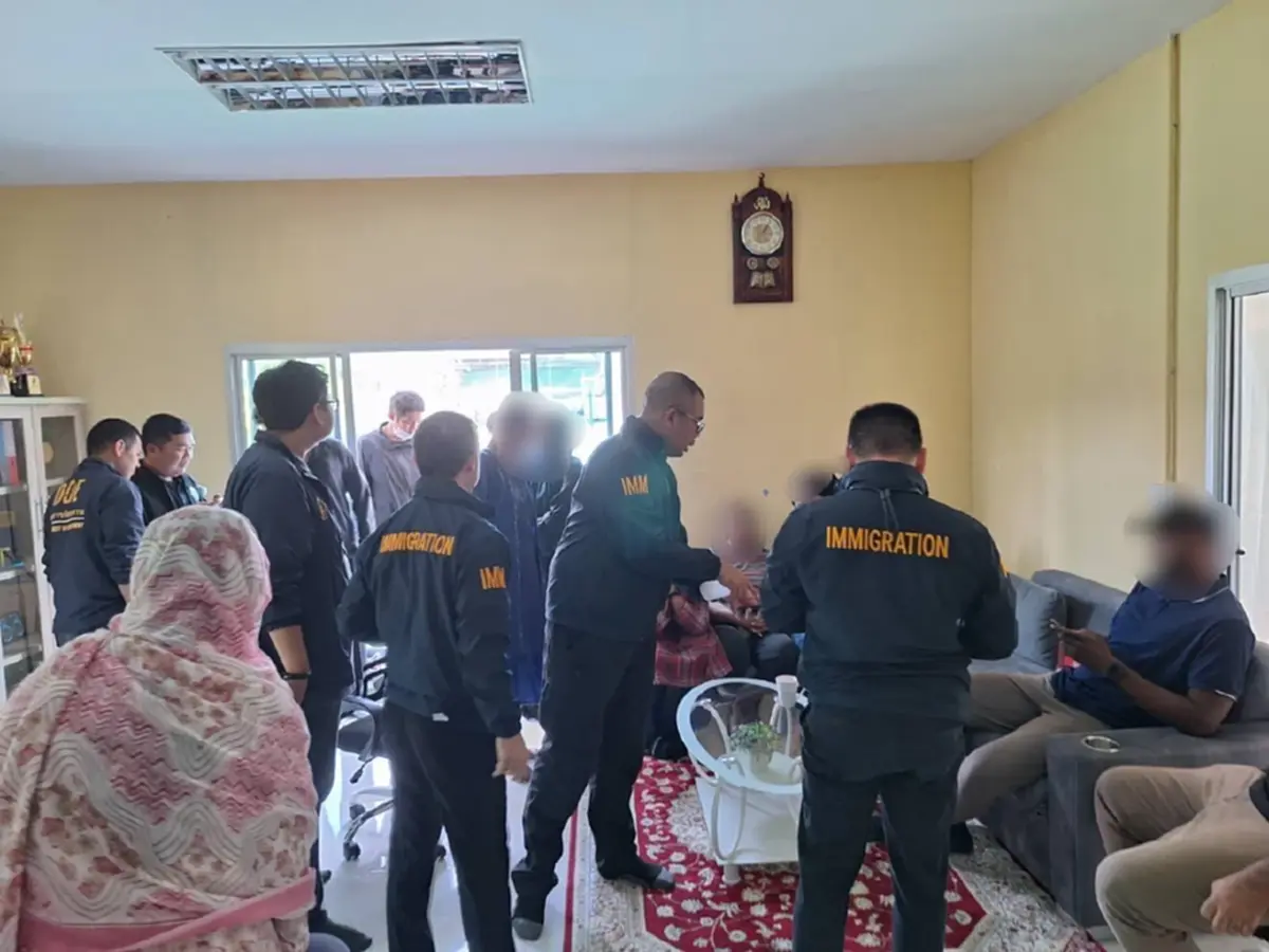 สืบ ตม.1 ร่วมกับจัดหางาน และตำรวจประเวศ จับโรงเรียนนานาชาติเถื่อน