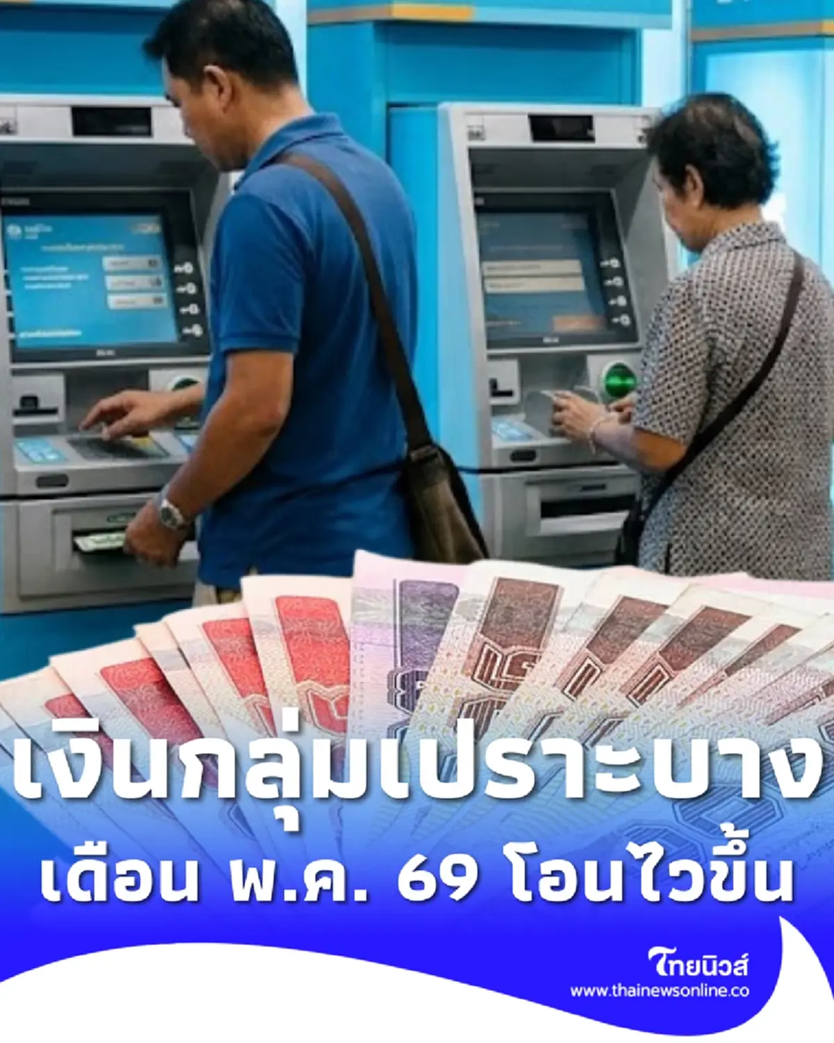 เงิน 3 กลุ่มเปราะบาง เดือน พ.ค. 69 ได้รับไวขึ้น ตรวจสอบเงินเข้าวันไหน