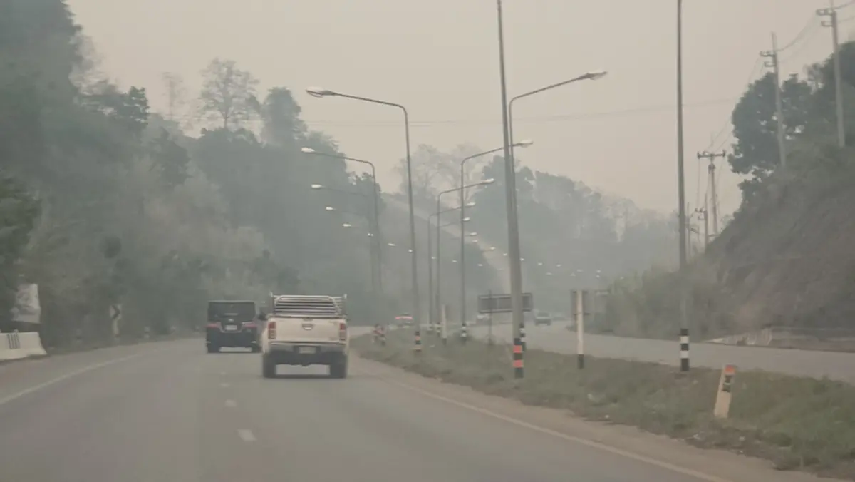 เชียงรายจมฝุ่นพิษ! เลือดกำเดาไหลเซ่นฝุ่น สั่งงดกิจกรรมกลางแจ้ง