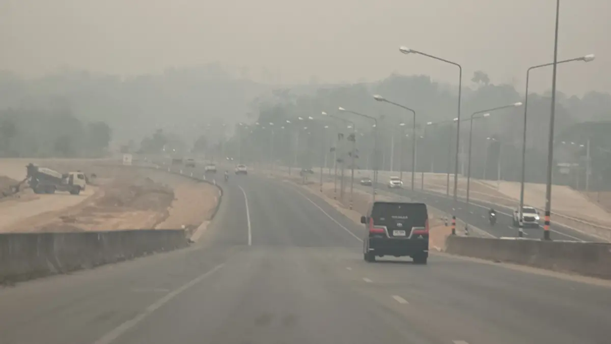 เชียงรายจมฝุ่นพิษ! เลือดกำเดาไหลเซ่นฝุ่น สั่งงดกิจกรรมกลางแจ้ง