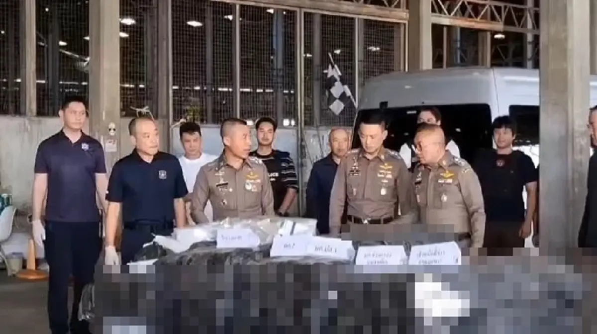 จับไอซ์บิ๊กล็อต 2 ตัน เตรียมส่งเกาะสมุย รอดไปได้เรื่องใหญ่