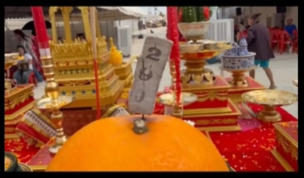 "บุ๋ม ปนัดดา" จุดธูปได้เลข 3 ตัวตรง หลังจัดพิธีเททองหล่อเทพจีน