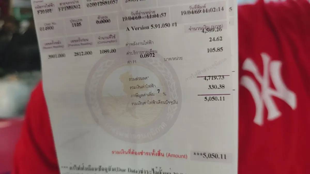 ร้านค้าโคราชโอด! ค่าไฟหน้าร้อนพุ่งหนัก วอนรัฐปรับโครงสร้างใหม่