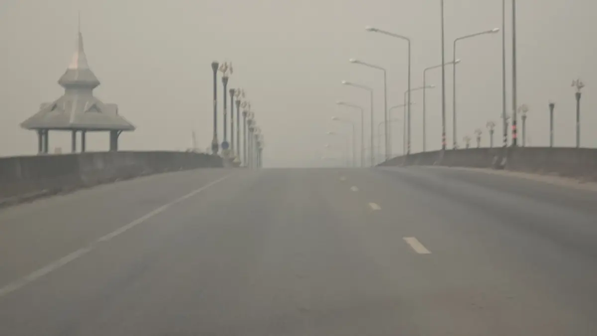 เชียงรายจมฝุ่นพิษ! เลือดกำเดาไหลเซ่นฝุ่น สั่งงดกิจกรรมกลางแจ้ง