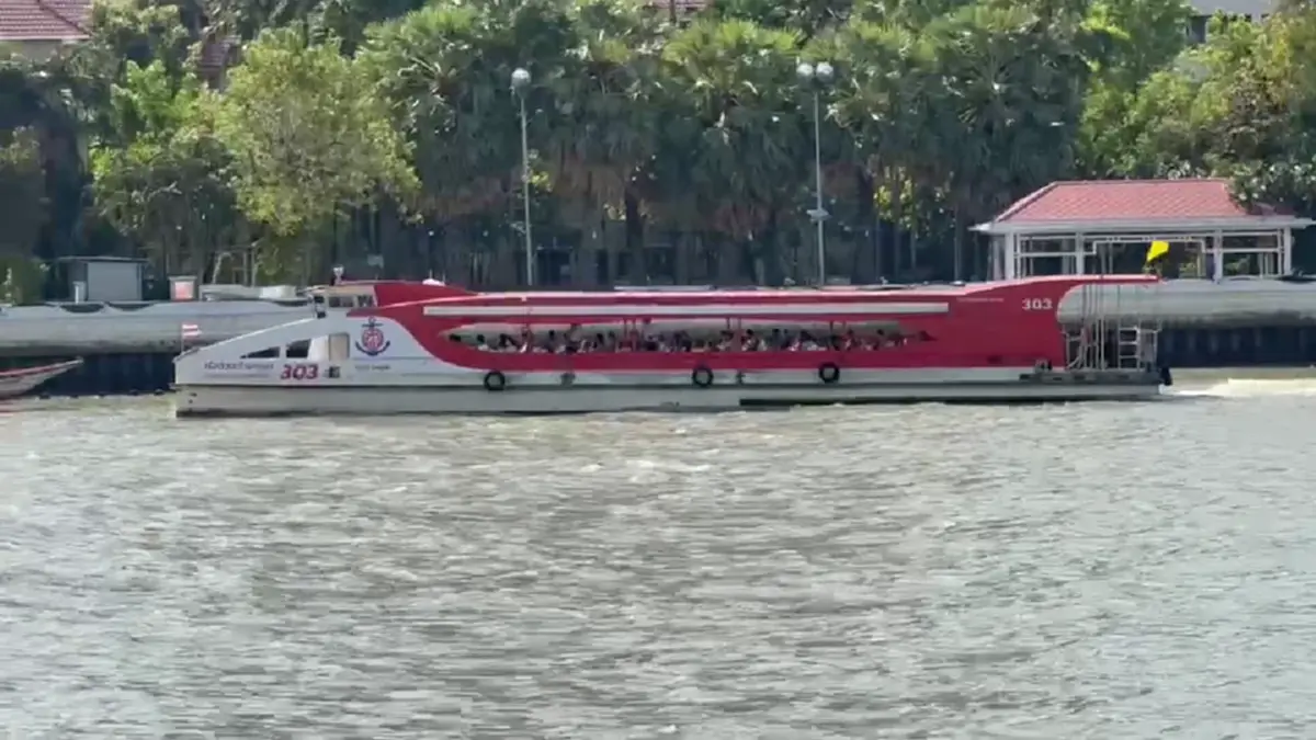 เรือด่วนเจ้าพระยาปรับขึ้นค่าโดยสารทุกประเภท 2 บาท เริ่ม 7 เม.ย.