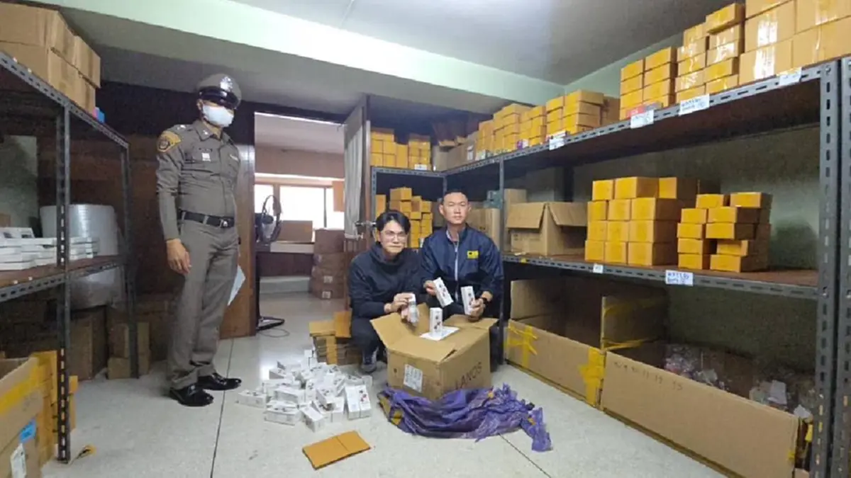 บุกทลาย ครีมซองเถื่อน จีนจ้าง ไทยแพ็ค ขายเกลื่อนออนไลน์