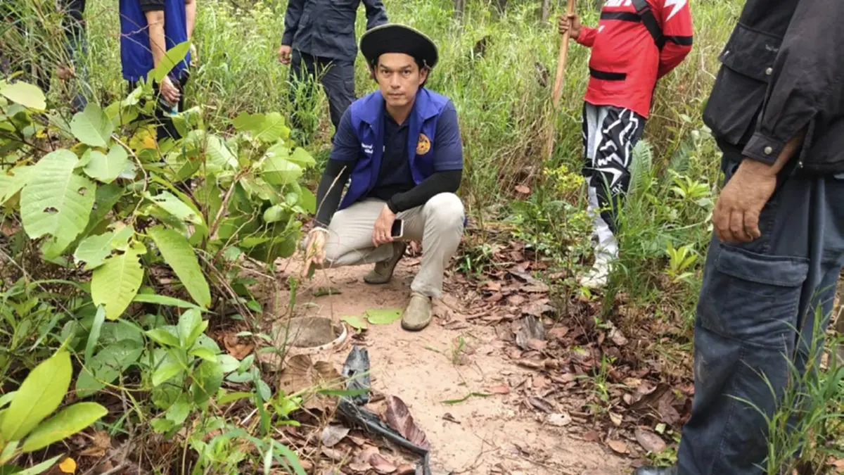 ลุยรื้อหลุมดักอึ่งในป่าสงวนฯ หวั่นจับหนักจนสัตว์สูญพันธุ์!