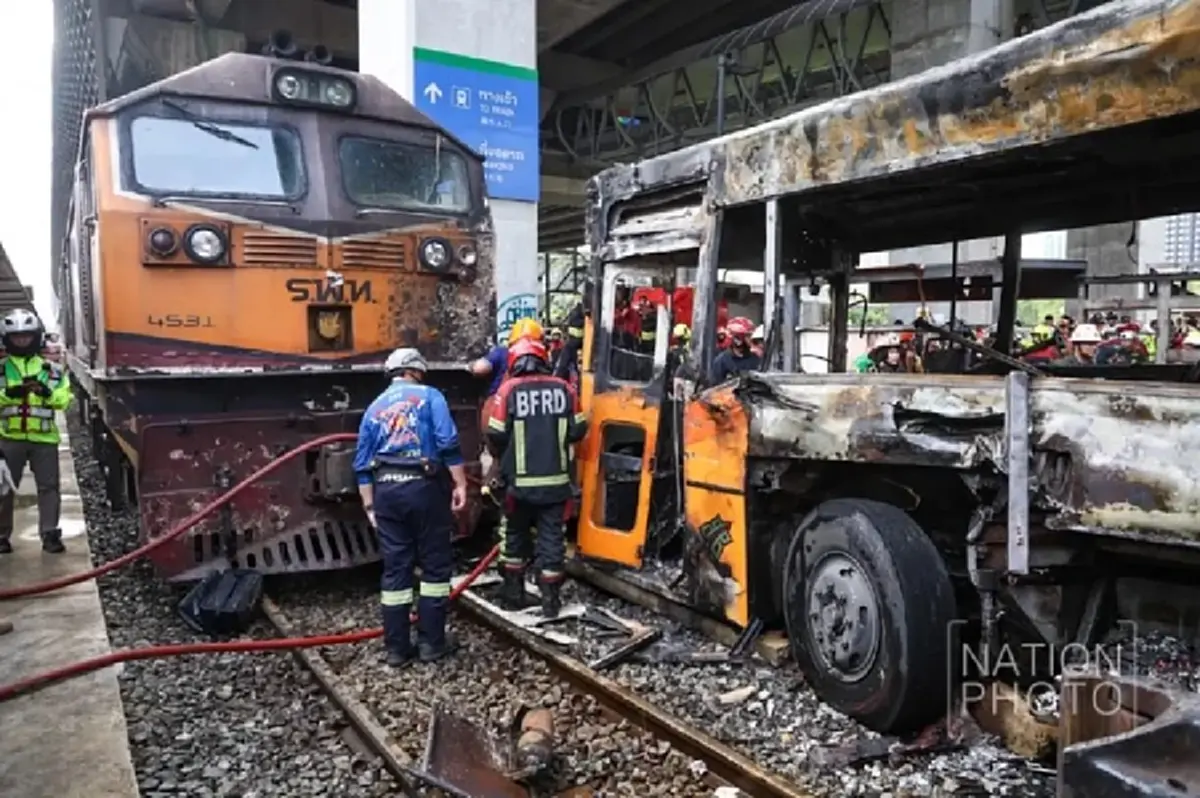 ผลตรวจกล่องดำ มาแล้ว ชัดเลย "รถไฟ" พุ่งชนด้วยความเร็วเท่าไหร่ 