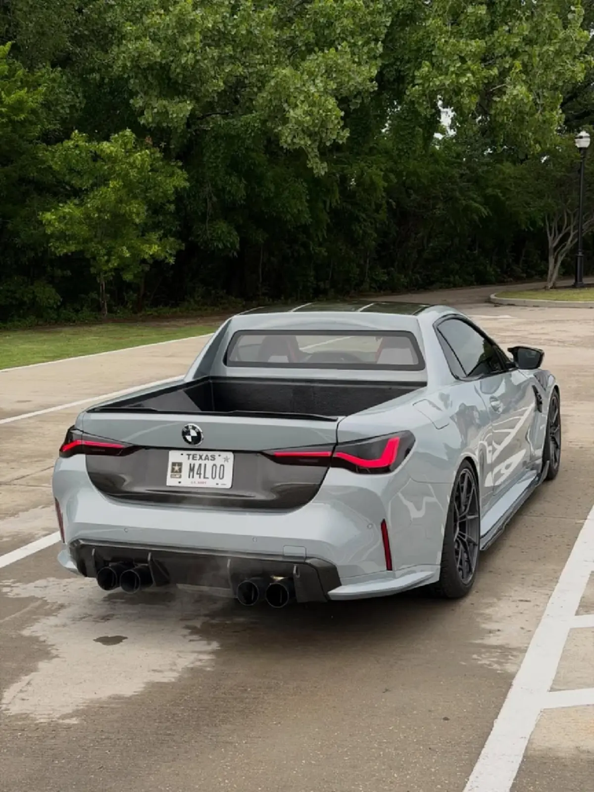 จากสปอร์ตสู่กระบะ โปรเจกต์แปลก แปลง BMW M4 ใช้เงินหลักล้าน