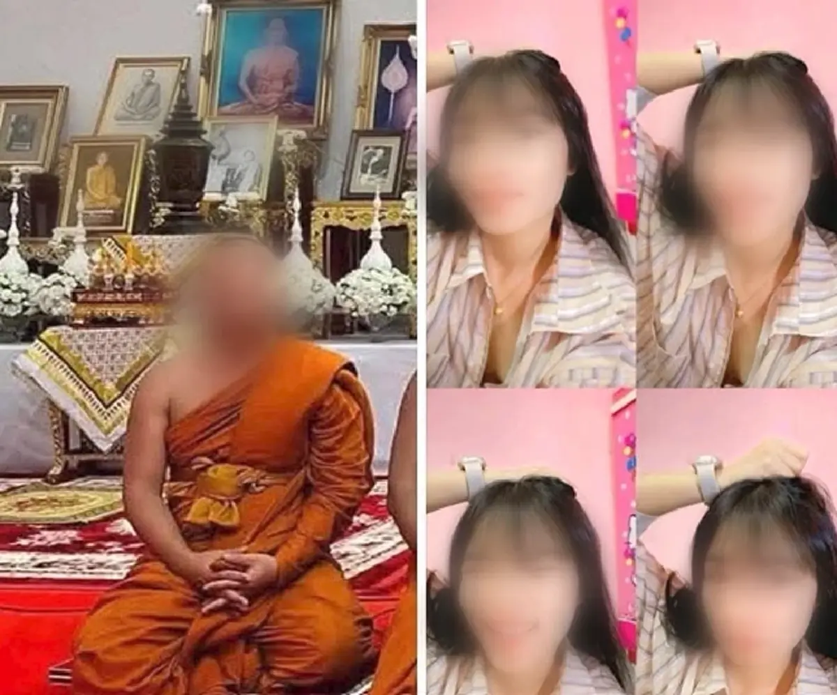 รัก 15 ปีพังทลาย ผัวจับได้คาแชต พระมหา แอบแซ่บ เมีย ในโบสถ์